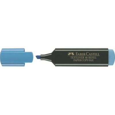 Marqueur fluor Faber Bleu