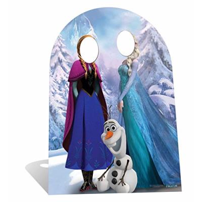 Star cutouts - stsc761 - figurine géante passe-tête ctn enfant - reine des neiges