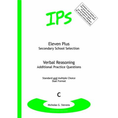 Eleven Plus / Secondary School Selection Verbal Reasoning - Additional Practice Questions: Bk. C (Paperback)