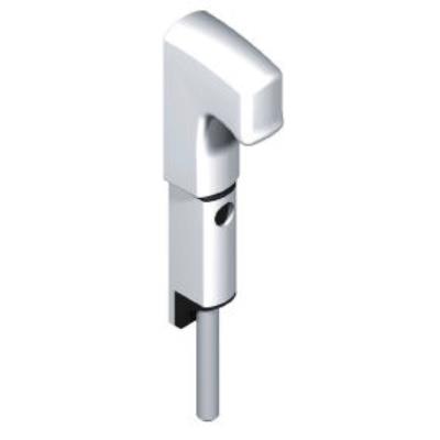 Verrou en applique avec tige inox blanc danaos croisee ds (la) 6370