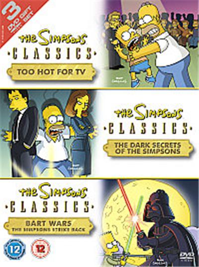 The Simpsons - Too Hot For TV / Dark Secrets / Bart Wars , (Animated)