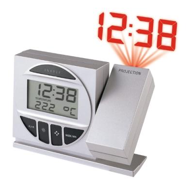 Réveil projection avec le mouvement radio, techno trade