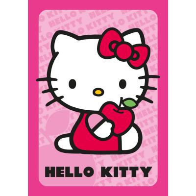 Tapis - Hello Kitty Pomme - rose 95x133 cm en Polypropylène