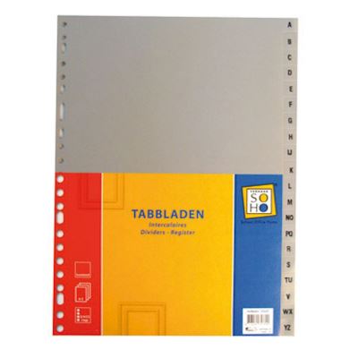 SOHO Tabs 23r A-Z en plastique