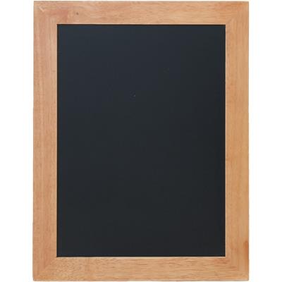 Ardoise murale teck 40x50 cm