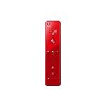 Manette Wii BigBen Rouge + Coque Silicone Blanche (occasion, Connecteurs Oxydés Mais Fonctionnelle)