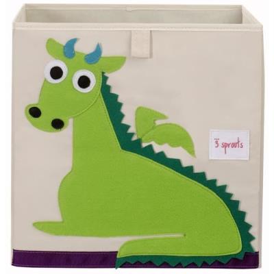 3 SPROUTS - Cube de Rangement Jouets Dragon