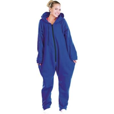 Tenue d'Intérieur bleue 1 pièce en textile polaire taille L