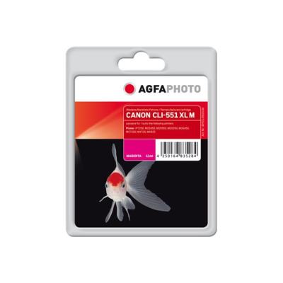 AgfaPhoto - magenta - gereviseerd - inktcartridge (alternatief voor: Canon CLI-551XL)