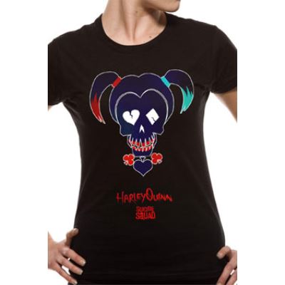 Suicide Squad T-Shirt femme Harley Quinn Black (XL)