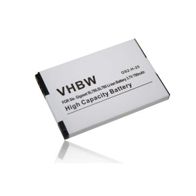 Batterie LI-ION 700mAh 3.7V compatible pour SIEMENS Gigaset remplace V30145-K1310K-X444 / V30145-K1310-X445 / S30852-D2152-X1 / 4250366817255