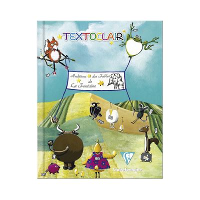 Cahier de textes Couverture Rigide - 17 x 22 cm - Les Fables De La Fontaine