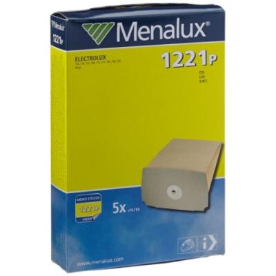 MENALUX 1221 P LOT DE 5 SACS EN PAPIER POUR ASPIRATEUR ELECTROLUX 750 ET ROYAL
