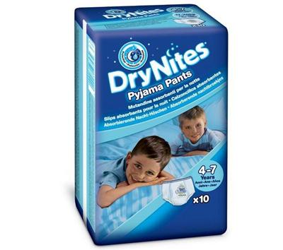 Huggies - Couches-culottes DryNites Boy Taille 4-7 ans (17 à 30 kg