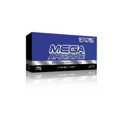 Mega arginine 120 caps - mega dose d'arginine scitec