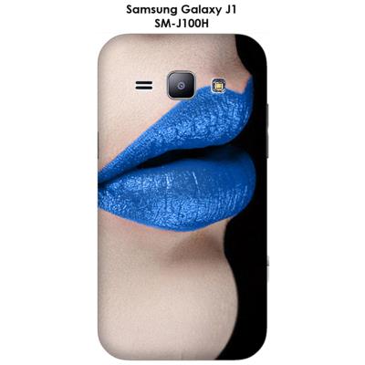 Coque Samsung Galaxy J1 - SM-J100H Rouge à lèvres Classic Blue