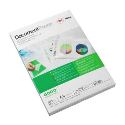 GBC - Pochette à plastifier DocumentPouch, format A3, 150 microns pqt 25