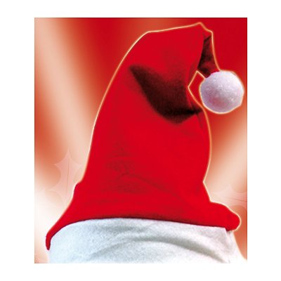 Rubie's - Bonnet du Père Noël pour adulte