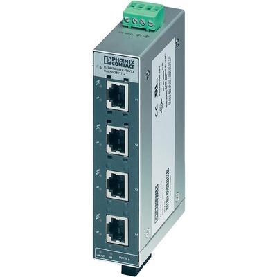 Switch ethernet 4 ports conditionnement 1 pc(s) phoenix contact fl switch sfn 4tx fx 2891851