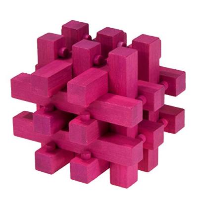 Fridolin - 17183 - puzzle 3d - fermé - magenta