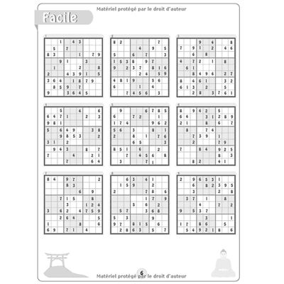 Sudoku Pour Adulte Moyen: 200 Différents Sudoku 9x9 Moyen Pour les Adultes  et Pour Tout le Monde avec Solutions (French Edition)