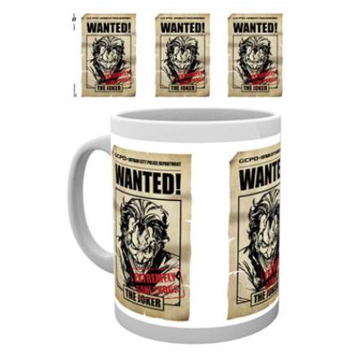 GB eye, DC Comics, Joker Wanted, Batman Comics, Mug