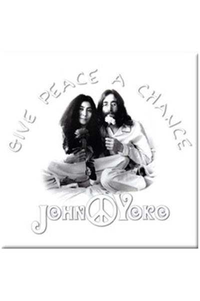 John Lennon magnet Give Peace A Chance