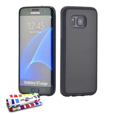 Coque Semi-Rigide Ultra-Slim Anti-Gravity Premium Noir pour SAMSUNG GALAXY S7 EDGE / G935F