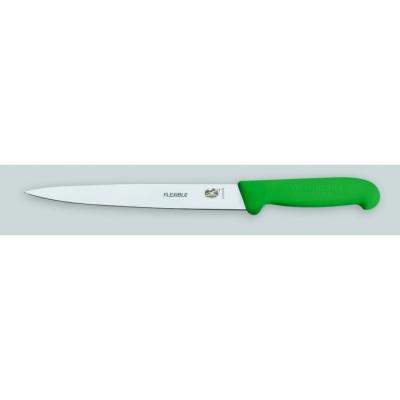 Couteau à dénerver/filet de sole 20cm, manche fibrox vert Victorinox