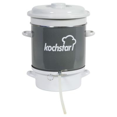 Cuiseur/Extracteur à jus en acier émaillé capacité 9kg