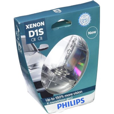 Philips Xenon X-treme Gen2, Ampoules D1S HID Xenon 85415 X V2S1, +150%