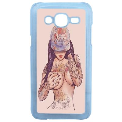 Coque Rigide Originale Femme Sexy Tatouée Samsung Galaxy J3 2016