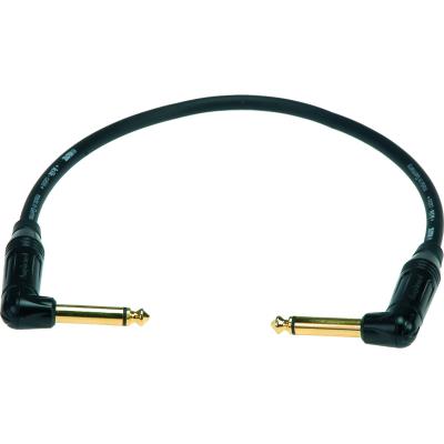 Accessoires guitares KLOTZ KIKPA030RR PATCH PEDALE KIK BASIC NOIR 0,3 M Câble pour pédales