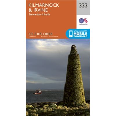 Os Explorer Map (333) Kilmarnock And Irvine (Map)
