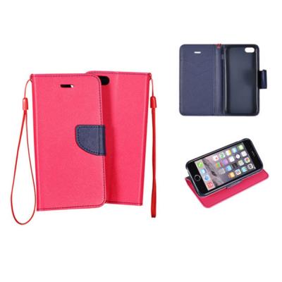 Etui latéral BCF pour Apple Iphone 4 -rose navy