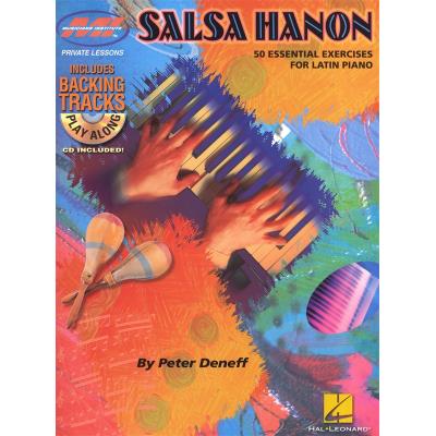 Méthodes et pédagogie HAL LEONARD SALSA HANON PLAY ALONG - 50 ESSENTIAL EXERCISES LATIN PIANO + CD - PIANO SOLO Piano