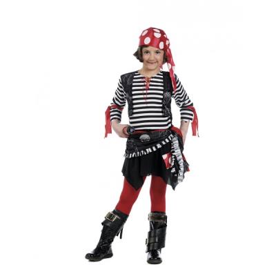 Costume pirate chasse aux trésors fille - 3-5 ans
