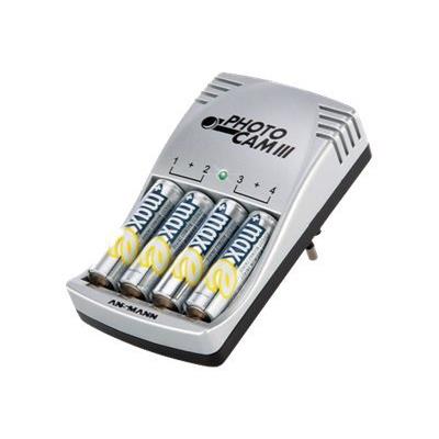 ANSMANN PhotoCam III - batterijlader - AA type - NiMH x 4