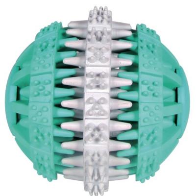 Balle Menthe Denta Fun, Caoutchouc Naturel , Ø 6 Cm - Mon Animalerie