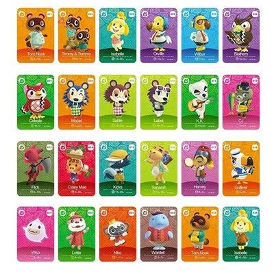 NFC Standard Carte pour Amiibo Animal Crossing Séries 5 pour Switch HAOBUY- 24pcs 401/424(8.6*5.4cm)
