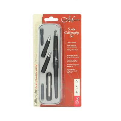 Coffret Scribe Pen stylo +3 plumes (1,5 - 2,3 - 2,7) - M4300