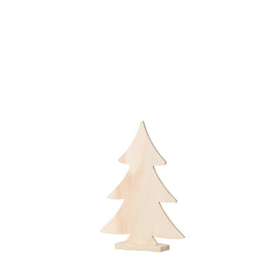 Sapin en bois petit modèle 20 cm - artémio