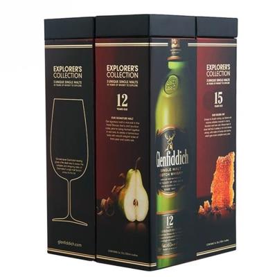 Glenfiddich triple set 3 x20cl 12 15 et 18 ans
