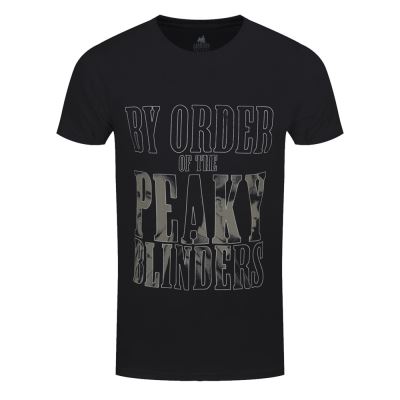 Peaky Blinders T-Shirt By Order Homme Noir - Taille XXL