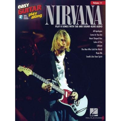 Easy Guitar Play-Along Vol.011 Nirvana + Online Audio Access