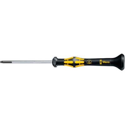 Wera 05030120001 1567 Tournevis Kraftform Micro TORX, TX 4 x 40 mm, Noir/jaune