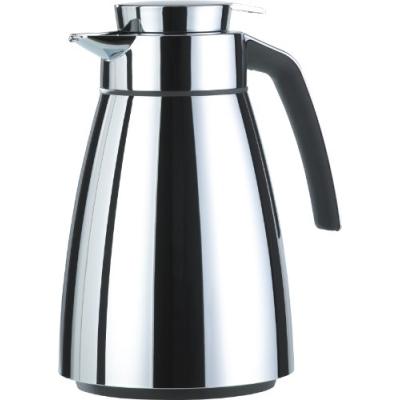 EMSA 513809 BELL PICHET ISOTHERME POIGNÉE SOFT TOUCH + COUVERCLE + BEC VERSEUR ABS CHROMÉINOX 1 L