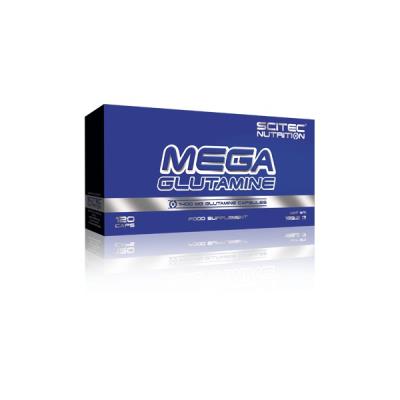 Mega glutamine 120 caps -mega dose de glutamine scitec