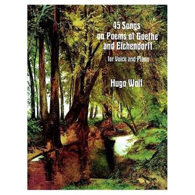 LIEDER SUR DES POEMES DE GOETHE ET EICHENDORFF