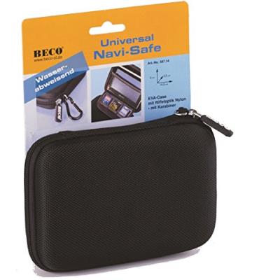 Beco EVA Navi-vaisselle 587.14 Nylon imperméable avec effet ondulé pour système de Navigation et mousqueton Noir
